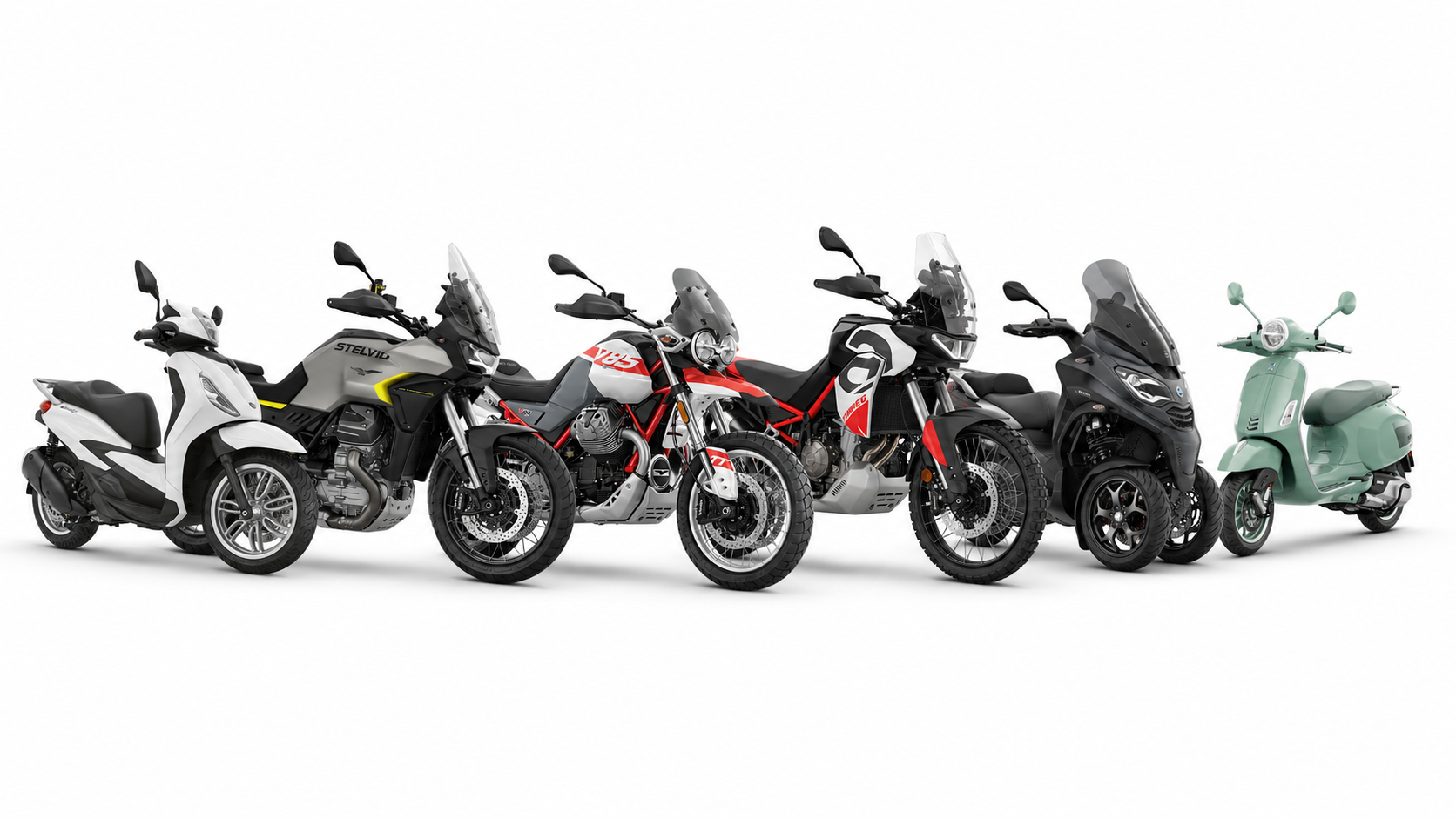 Kolekcja motocykli sportowych i adventure